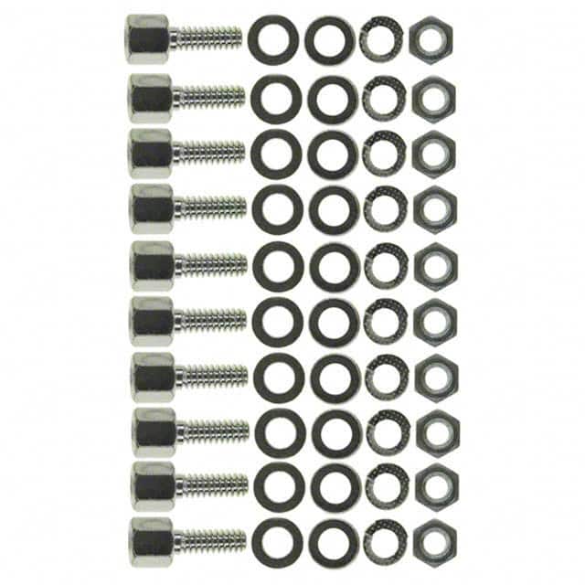 L17D204182TX Amphenol ICC (Commercial Products)  Tornillos de fijación para conectores D-Sub en forma de D